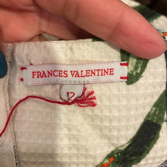 Frances Valentine Floral Iris Malia Halter Dress - Picture 10 of 11